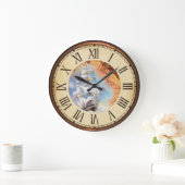 Nautic Große Wanduhr (Zuhause)