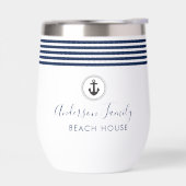 Nautic Handgeschriebenes Family Beach House (Links)