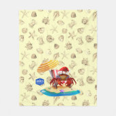Nautic Haven Wildlife Fleece Blanket (Vorderseite)