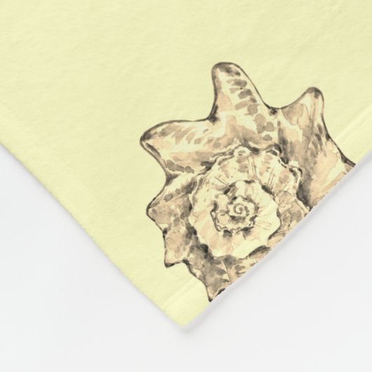 Nautic Haven Wildlife Fleece Blanket (Ecke)