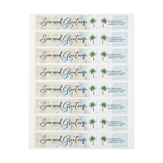 Nautic Holidays Sees and Greetings Address (Bogen)