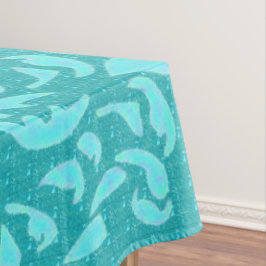 Nautic-Insel-Blau-Multi-Sizes Tischdecke