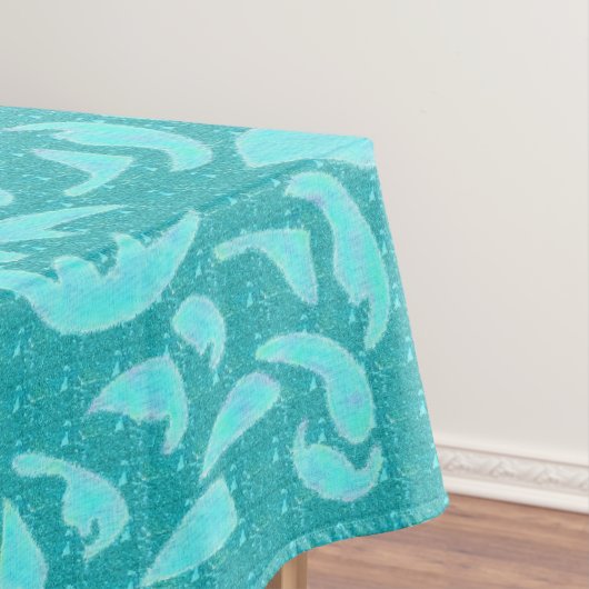 Nautic-Insel-Blau-Multi-Sizes Tischdecke (Beispiel)