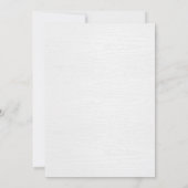 Nautic Knot Wedding Einladung (Rückseite)