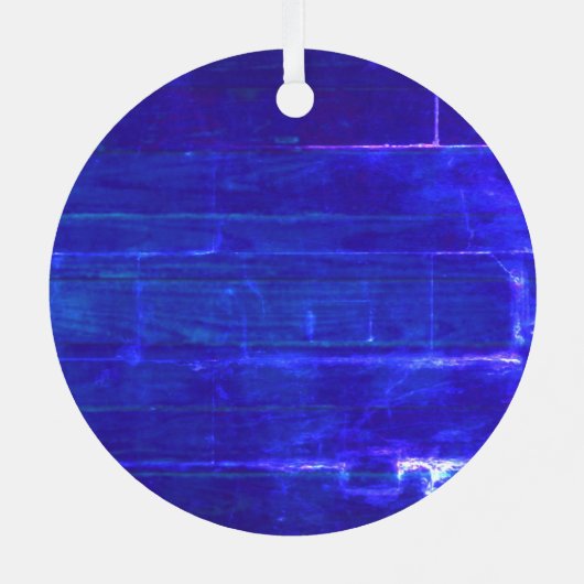 Nautic Lake House Ornament Aus Metall (Rückseite)