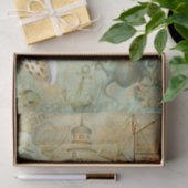 Nautic Light House Ocean Ship SeaShell Decoupage Seidenpapier (Geschenk)