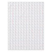 Nautic Lighthouse Sailboat Ocean Rectangle Table Tischdecke (Vorderseite)