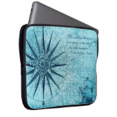 Nautic Map Design Electronics Tablet Sleeve (Vorne Rechts)