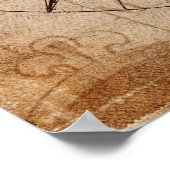 Nautic Map Poster (Ecke)