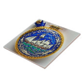 Nautic Marine Life Keramik Art Nr. 4 Fliese (Seite)