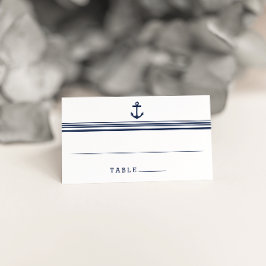 Nautic Modern Wedding Escort Platzkarten