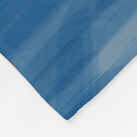 Nautic Navy Blue Willkommensschiff Name Anchor Fleecedecke (Ecke)