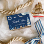Nautic Navy Danke Baby Showcard