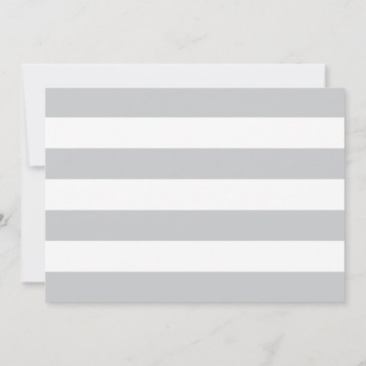 Nautic Navy Platinum Gray Anchor Wedding Foto Save The Date (Rückseite)