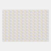Nautic Ocean Beach Pastel Starfish Seashell Geschenkpapier Set (Vorderseite 3)