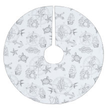 Nautic Old Sailor Tattoos Gemustert Grau