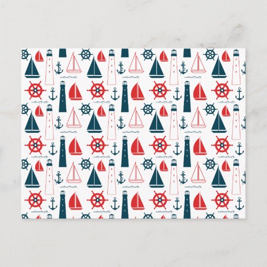 Nautic Patriot Postkarte (Vorderseite)