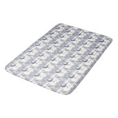 Nautic Pattern Bath Mat Badematte (Schrägansicht)