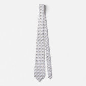 Nautic Pattern Neck Tie Krawatte (Vorderseite)