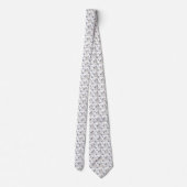 Nautic Pattern Neck Tie Krawatte (Rückseite)