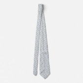Nautic Pattern Neck Tie Krawatte (Rückseite)