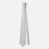 Nautic Pattern Neck Tie Krawatte (Vorderseite)