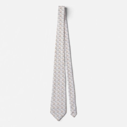 Nautic Pattern Neck Tie Krawatte (Vorderseite)