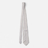 Nautic Pattern Neck Tie Krawatte (Rückseite)