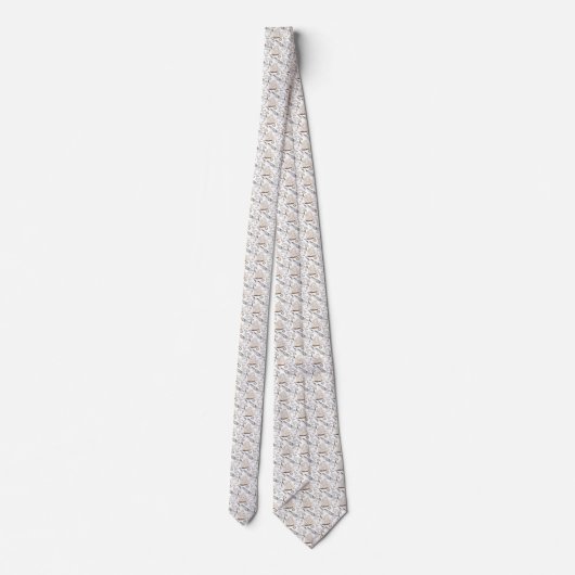 Nautic Pattern Neck Tie Krawatte (Rückseite)