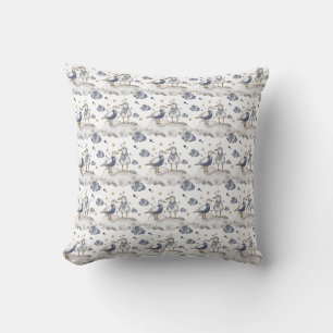 Nautic Pattern Throw Pillow Kissen