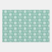 Nautic Personalisiert Birthday Wrapping Sheets Geschenkpapier Set (Vorderseite 2)