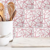 Nautic Pink Beach House Fliese