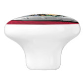 Nautic Porthole Keramik Pull Keramikknauf (Seitenansicht)