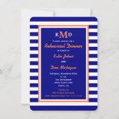 Nautic Probe Dinner Einladung (Vorderseite)