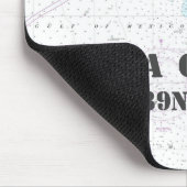 Nautic Punta Gorda Florida Breitengrad Mousepad (Ecke)