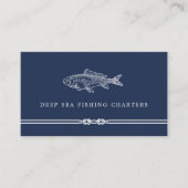 Nautic Rope | Charta der Fischerei Visitenkarte (Vorderseite)