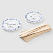 Nautic Rope Formal Welcome White Fächer (Non-assembled)