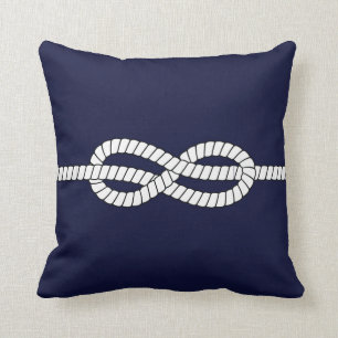 Nautic Rope Knot Decorative Throw Kissen