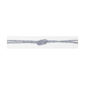 Nautic Rope Knot Minimal Hochzeit Einladungsbanderole (Flach)