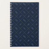 Nautic Rope Knot Pattern Planer (Vorderseite)