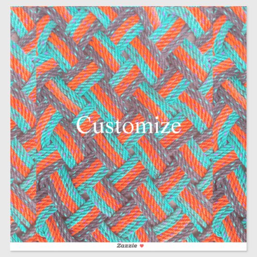 Nautic Rope Mat Thunder_Cove Aufkleber (Blatt)