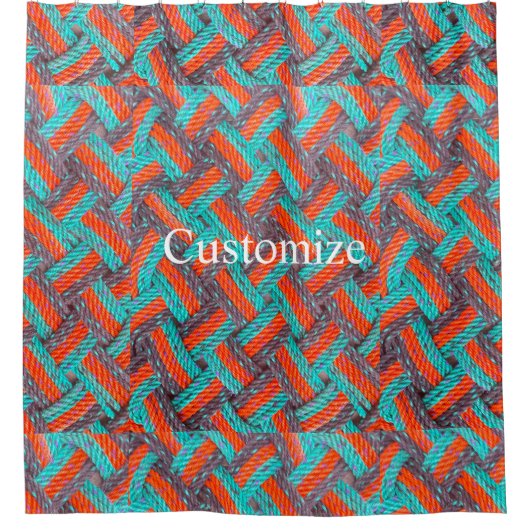 Nautic Rope Mat Thunder_Cove Duschvorhang (Vorderseite)