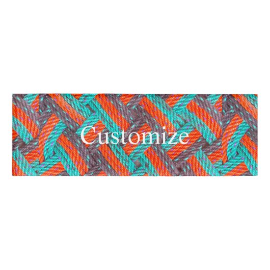 Nautic Rope Mat Thunder_Cove Namenschild (Vorderseite)