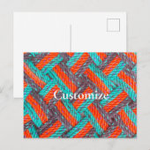 Nautic Rope Mat Thunder_Cove Postkarte (Vorne/Hinten)