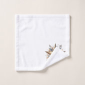 Nautic Rustic Star Badhandtuch Set (Waschlappen)