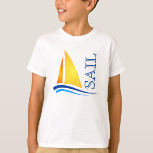 Nautic Sail Modern T-Shirt