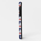 Nautic Sailboat Pattern Navy Blau und Rot Case-Mate iPhone Hülle (Hinten/Links)