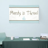 Nautic Sailboat Upsherin Banner (Messeveranstaltung)