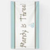 Nautic Sailboat Upsherin Banner (Vertikal)