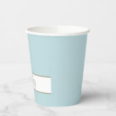 Nautic Sailboat Upsherin Pappbecher (Links)